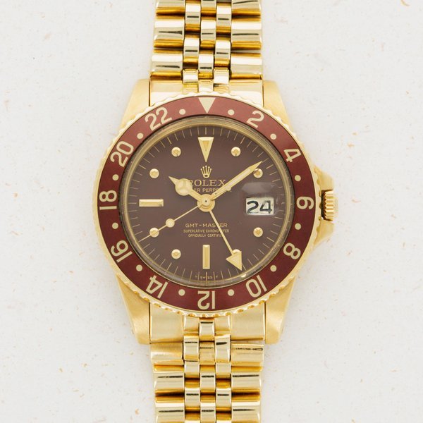 Rolex Rolex GMT-Master 1675 18k Yellow Gold