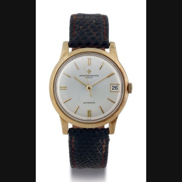 Vacheron Constantin VACHERON CONSTANTIN. A FINE 18K GOLD AUTOMATIC WRISTWATCH WITH DATE AND CENTER SECONDS SIGNED VACHERON CONSTANTIN, GENEVE, AUTOMATIC, MOVEMENT NO. 554525, CASE NO. 396189, REF. NO. 6378Q, MANUFACTURED IN 1963