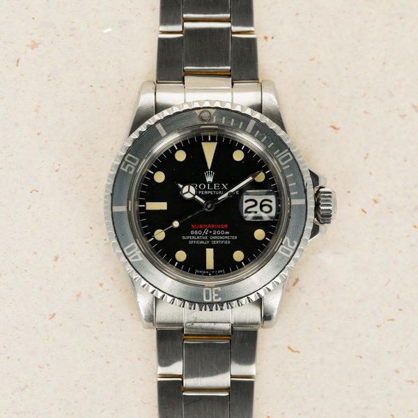Rolex ROLEX RED SUBMARINER 1680 MK4 GHOST BEZEL BOX AND PAPERS · 1680