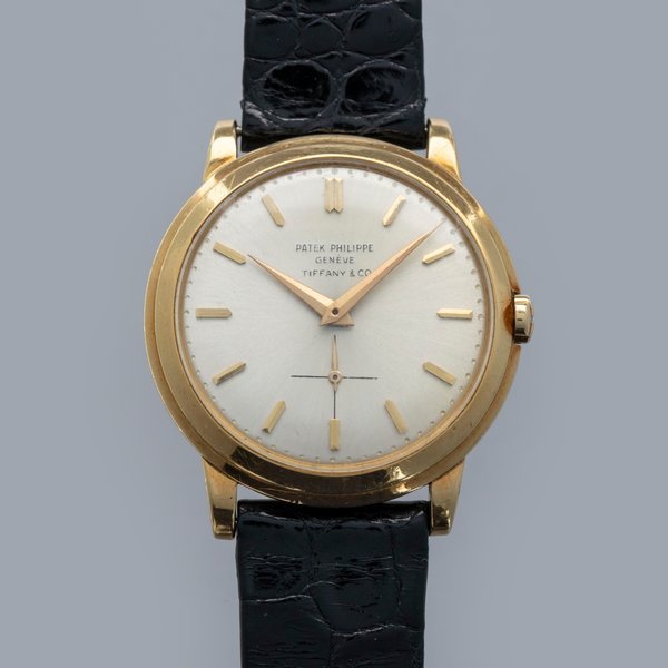 Patek Philippe Patek Philippe Calatrava 2552 Disco Volante 18k YG Retailed by Tiffany & Co.