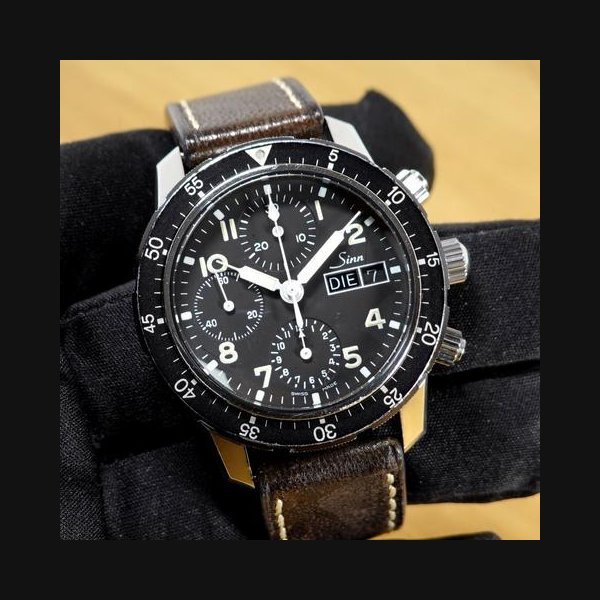 Sinn Sinn 10341 mm 103 B St Sa HD Chronograph Handaufzug Saphirglas 7760 REVISION 2022 BOX