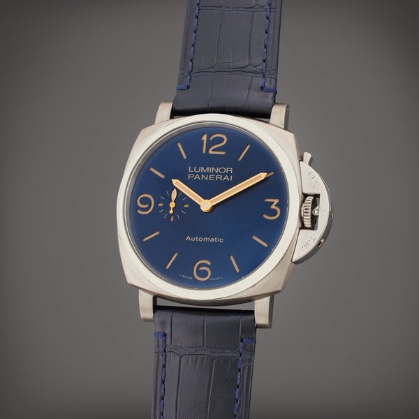 Panerai Reference PAM 00729 Luminor | A limited edition titanium automatic wristwatch, Circa 2021, Price & Market Data