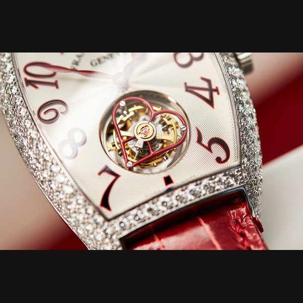 Franck Muller Cintrée Curvex ladies tourbillon
