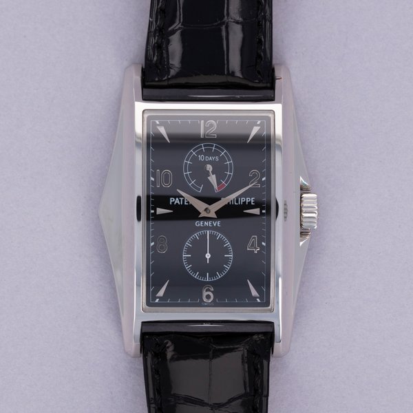 Patek Philippe Patek Philippe 10-Day 5100P-001 Black Dial Platinum
