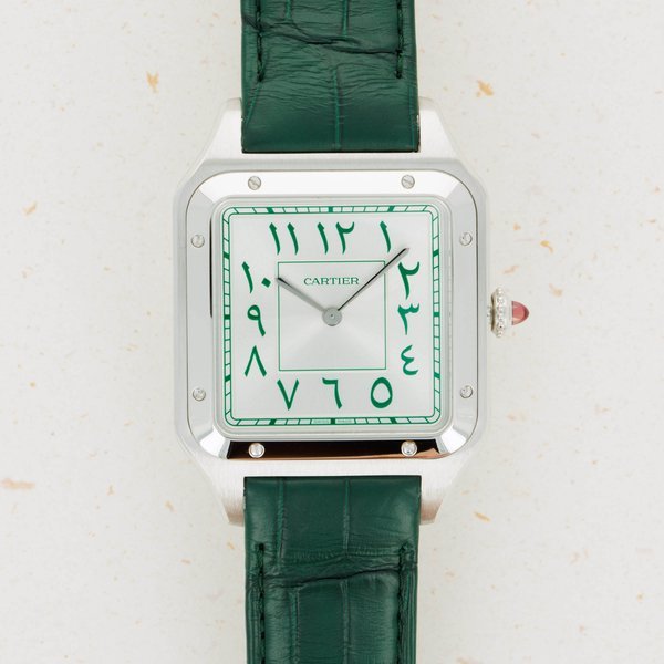 Cartier Cartier Santos Dumont XL Platinum Middle East Limited Edition WGSA0060