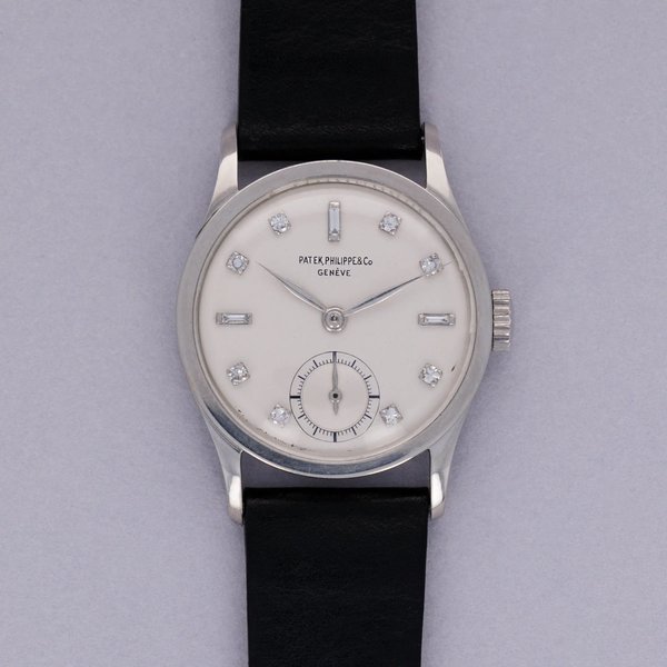 Patek Philippe Patek Philippe Calatrava 96 Platinum Case Diamond Dial