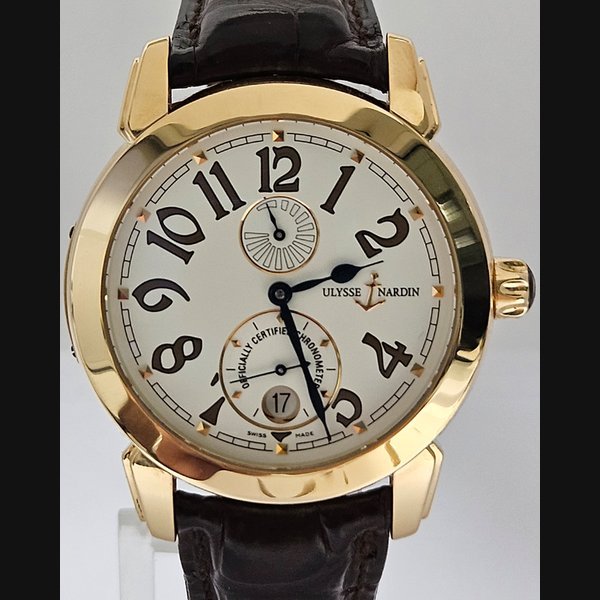 Ulysse Nardin Ulysse Nardin Classico 40MM White Dial Leather Strap (276-88) · 276-88