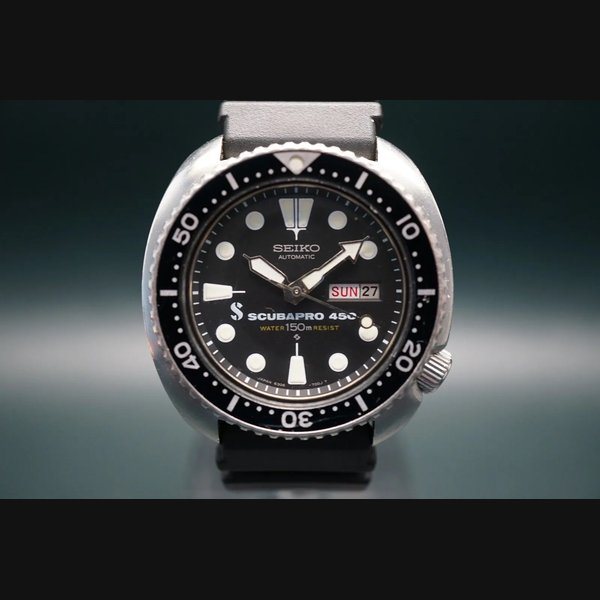 Seiko Vintage July 1979 Seiko 6306-7001 Scubapro 450 Automatic Diver Original Serviced
