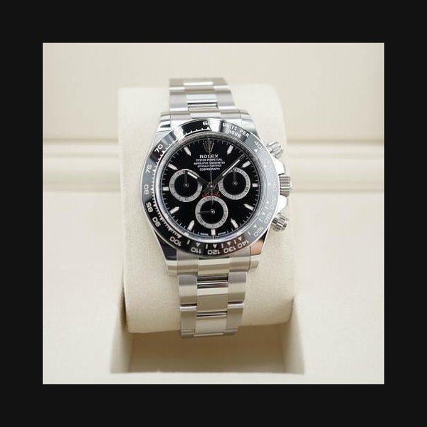 Rolex Rolex DaytonaSchwarz - Neu - 10/25 - LC100 - 126500LN