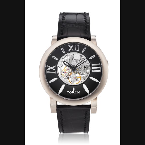CORUM, 18K LIMITED EDITION SKELETONIZED WATCH, REF. 055.202.59