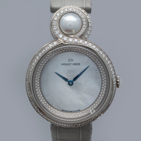 Jaquet Droz Jaquet Droz Lady 8 Automatic J014504570 Diamonds and MOP 18k WG, Price & Market Data