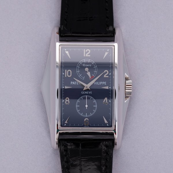Patek Philippe Patek Philippe 10-Day 5100G-001 Blue Dial 18k WG