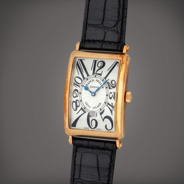 Franck Muller Long Island, Reference 1150 SC DT | A yellow gold wristwatch with date | Circa 2004