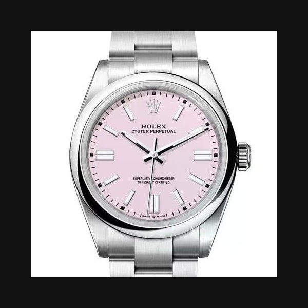 Rolex Rolex Oyster PerpetualUnworn 2026 41mm Pink Dial Oyster Bracelet