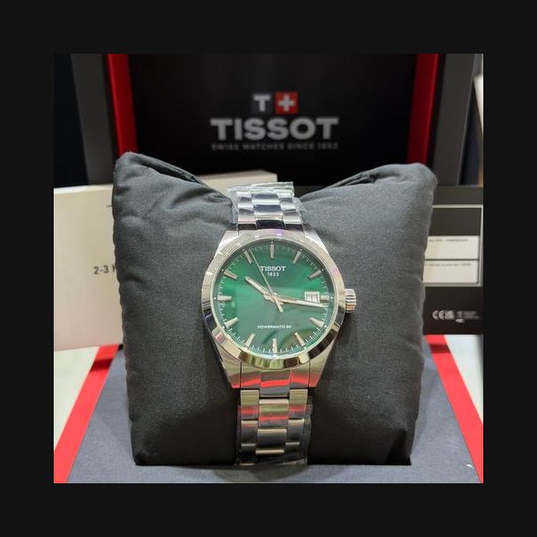 Tissot GentlemanT165.807.11.091.00 Gentleman Automatic Men's Watch Full Set Ref. T1658071109100