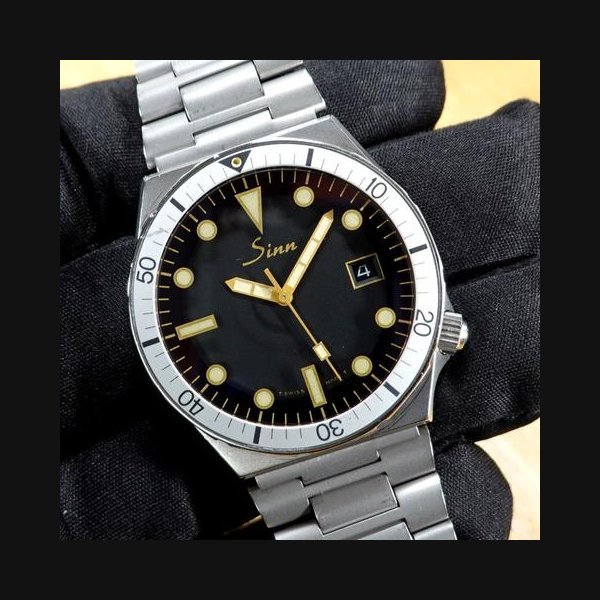 Sinn Sinn39 mm 809 Automatik BOX NSA Stahlband ETA 2892-2 Saphirglas BOX