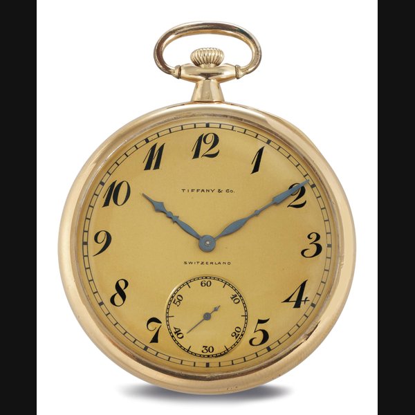 PATEK PHILIPPE. AN 18K GOLD OPENFACE KEYLESS LEVER DRESS WATCH 2IGNED PATEK PHILIPPE & CO., MADE FOR TIFFANY & CO., MOVEMENT NO. 193767, CASE NO. 193767, MANUFACTURED IN 1919