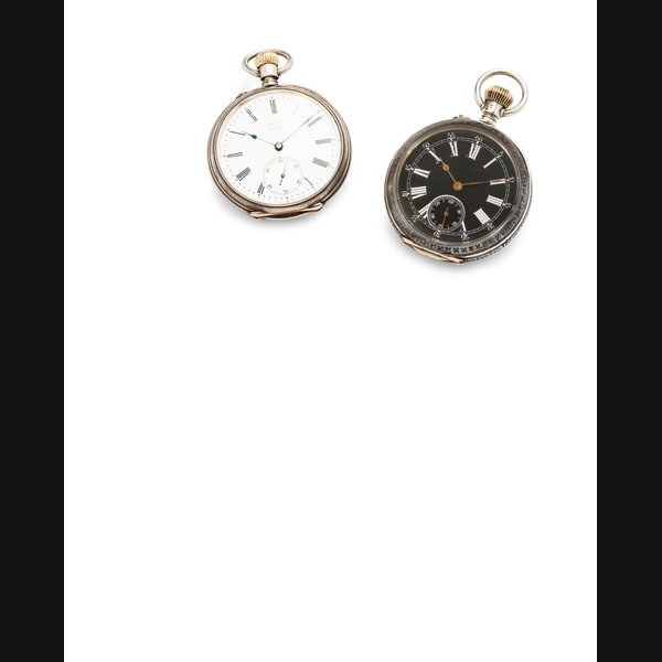 A. Lange & Söhne A. Lange & Söhne. A fine silver open face keyless wind pocket watch Signed A. Lange & Söhne, Glashütte Dresden, No.29861, Circa 1910
