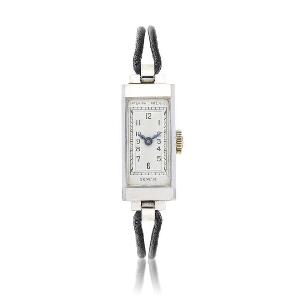 Patek Philippe Patek Philippe | A white gold wristwatch, Made in 1937 | 百達翡麗 |  白金腕錶，1937年製