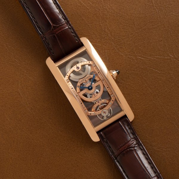 Cartier Cartier Tank Cintreé Skeleton