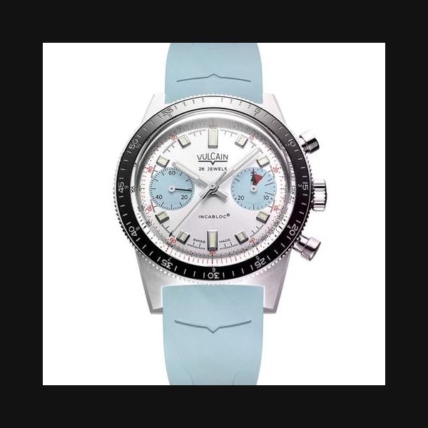 VulcainSkindiver Chronograph ICE BLUE LIMITED EDITION 100 PIECES 590176BL7.BAR224