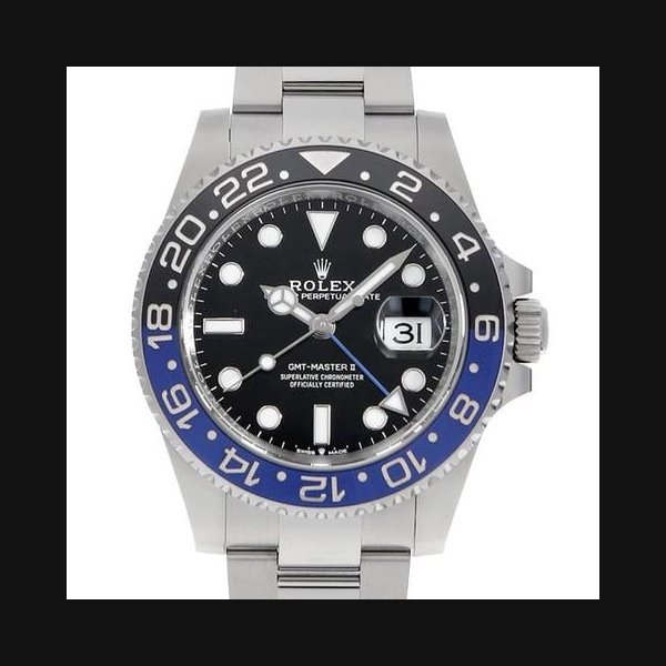 Rolex Rolex GMT-Master II126710BLNR black 3 row oyster bracelet Random Number unused mens