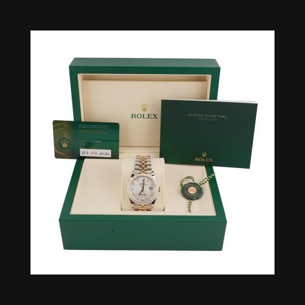 Rolex Rolex Datejust126283RBR Datejust 36 mm White MOP Dial Jubilee Bracelet Box & Papers 2026