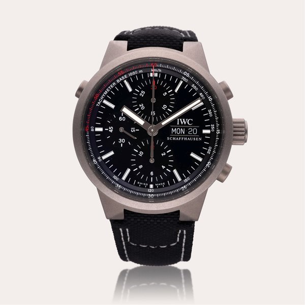 IWC Reference IW3715-37 GST Rattrapante ‘Jan Ulrich’ | A limited edition titanium automatic split-second chronograph wristwatch with day and date, Circa 2004