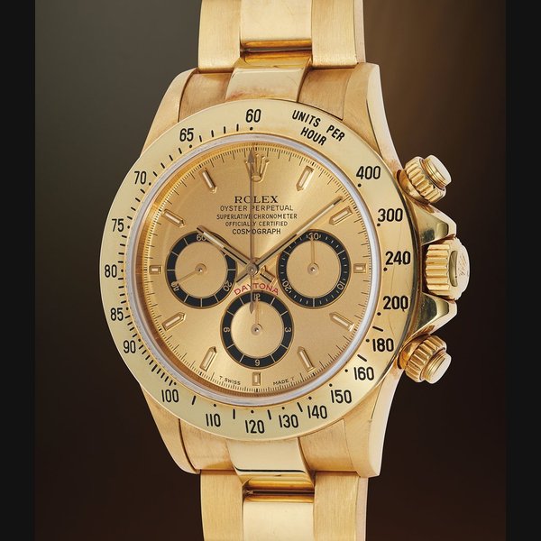 Rolex Ref. 16528; inside caseback stamped 16500 Cosmograph Daytona