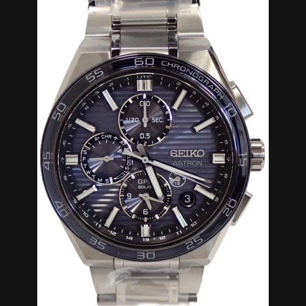 Seiko Th1010761 Seiko Astron NEXTER SBXC175 Titanium Solar GPS Satellite Wave Correcti