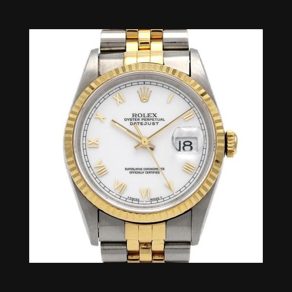 Rolex Rolex Datejust[Unserviced - Value Price] Rolex Datejust 16233 SSxYG Mechanical Automatic W-serial number