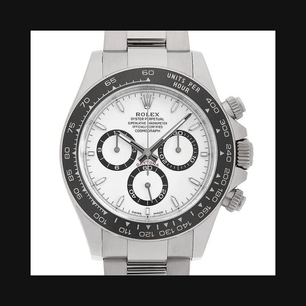 Rolex DaytonaCosmograph Daytona 126500LN white Random Number USED mens