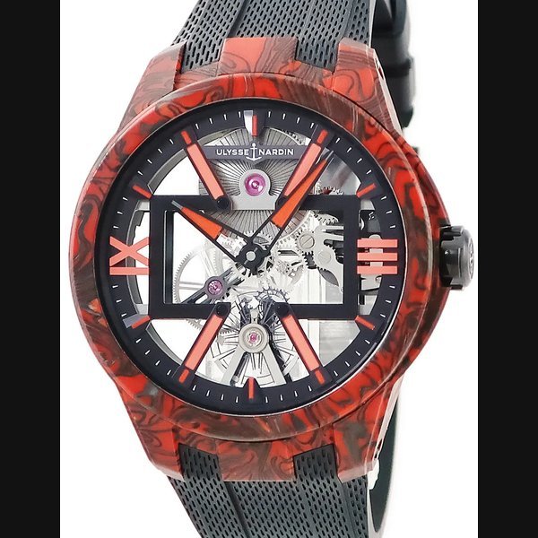 Ulysse Nardin ULYSSE NARDIN New Executive Skeleton X Magma 3713-260/MAGMA Red Skeleton B