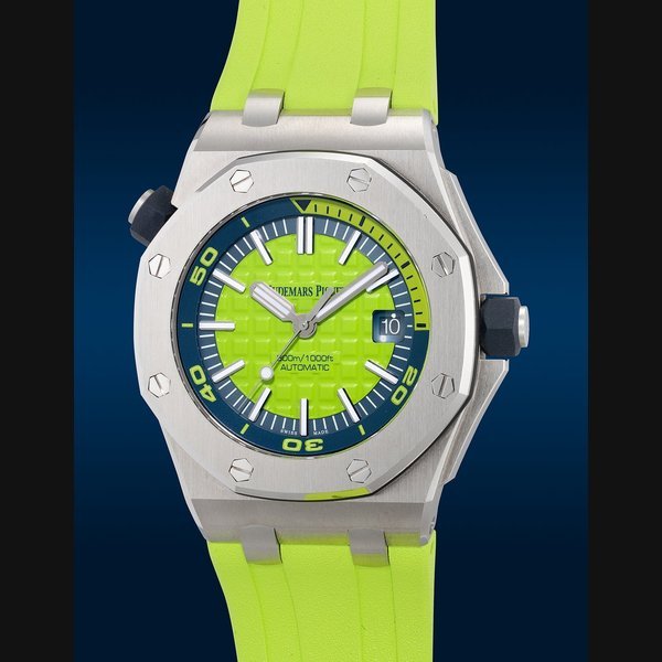 Audemars Piguet Audemars Piguet Ref. 15710ST.OO.A038CA.01 Royal Oak Offshore Diver “Funky Colour”