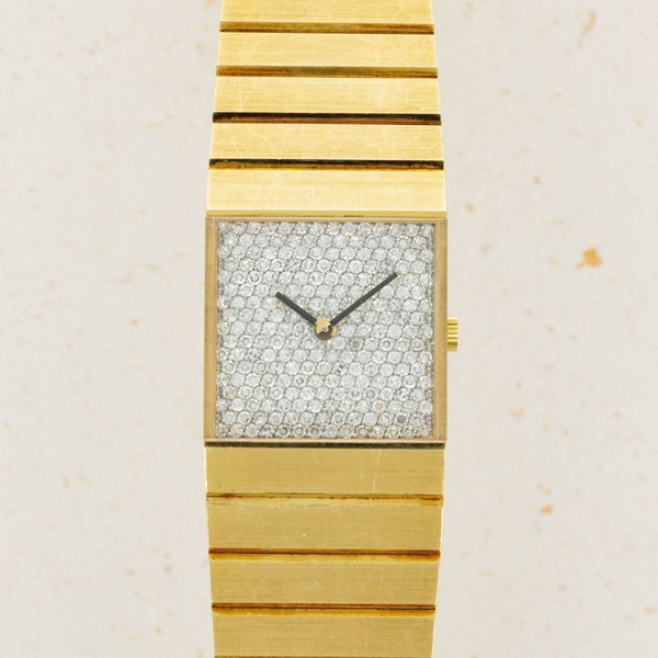Rolex Rolex King Midas 3584 Diamond Pave Dial Retailed by Khimji Ramdas · 3584