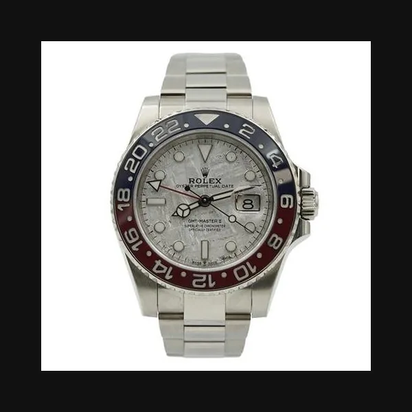 Rolex GMT-Master II126719BLRO Meteorite Dial Pepsi Bezel B&P 2019