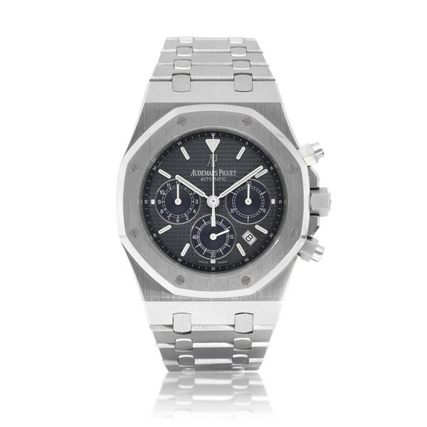 Audemars Piguet Audemars Piguet | Royal Oak "KASPAROV", Reference 25860ST, A stainless steel chronograph bracelet watch with date, Circa 2005 | 愛彼 |  皇家橡樹系列 型號25860ST   精鋼計時鏈帶腕錶，備日期顯示，約2005年製 · 25860ST