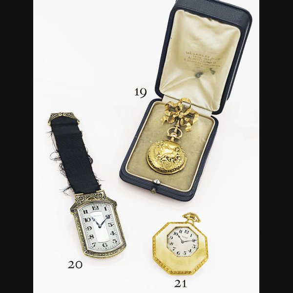 VACHERON CONSTANTIN. A LADY'S 18K GOLD OPENFACE KEYLESS LEVER PENDANT WATCH SIGNED VACHERON CONSTANTIN, MOVEMENT NO. 292377, CASE NO. 176101, RETAILED BY A. MOLLARD, PARIS, CIRCA 1905