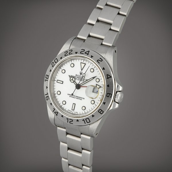 Rolex Explorer II, Reference 16570 | A stainless steel dual time zone wristwatch with date, 24 hour indication and bracelet | Circa 1997 · 16570
