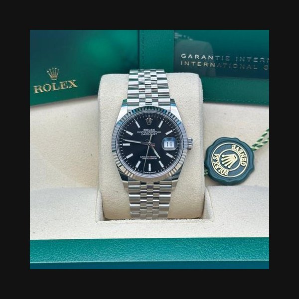 Rolex Rolex Datejust36 Black Dial Fluted Bezel