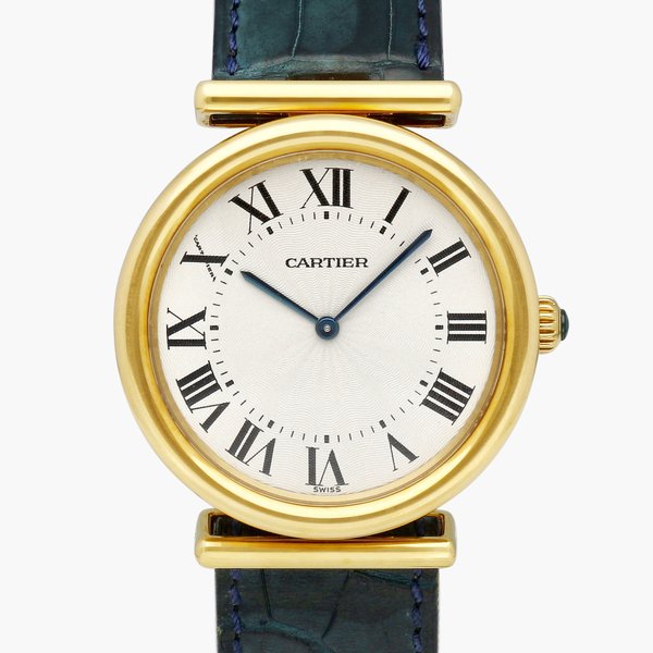 Cartier Vendôme 'Bi-Plan' Reference 2220 | A yellow gold wristwatch | Circa 1991