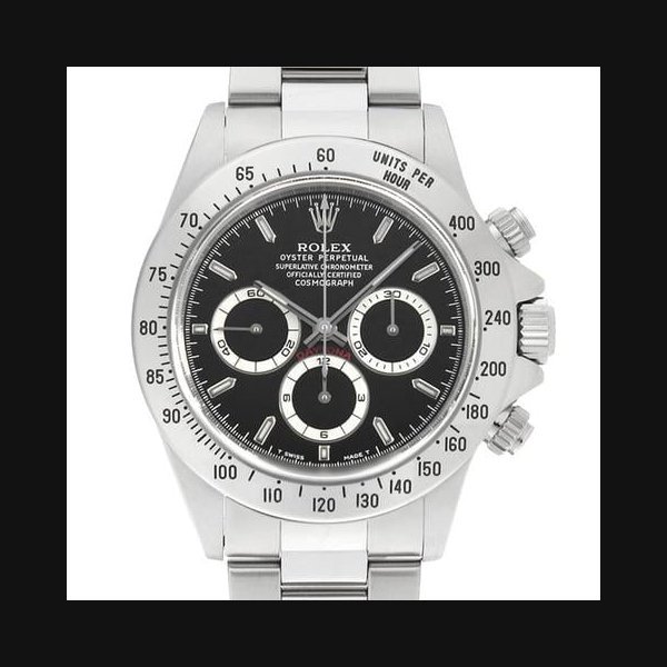 Rolex Rolex DaytonaCosmograph Daytona 16520 black Tritinova UNumber USED mens