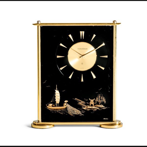 Jaeger-LeCoultre Jaeger-LeCoultre. A brass and acrylic fisherman clock with 8 day power reserve Marina, No.488, Circa 1970