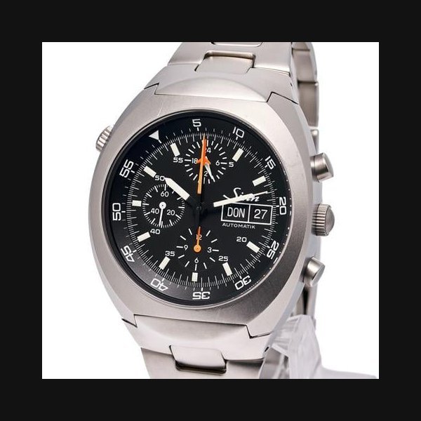 Sinn Sinn 142St II – Space Chronograph 44 Black – 142.050 – Full Set 2008