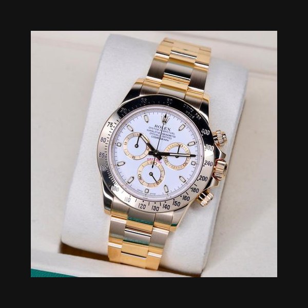 Rolex Rolex Daytona116528 White Dial Yellow Gold 40mm 2014
