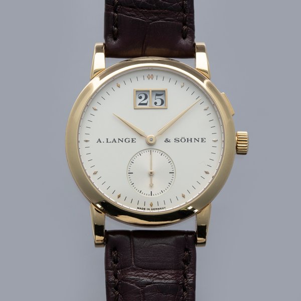A. Lange & Sohne A. Lange & Söhne Saxonia 102.001 1st Series Solid Back 18k YG