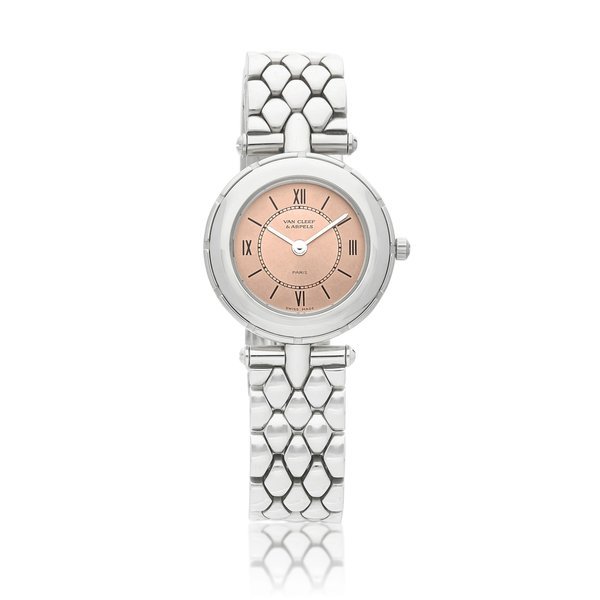 Van Cleef & Arpels Reference 53607 HH5 | A stainless steel wristwatch with bracelet, Circa 2000 | 梵克雅寶 | 型號53607 HH5 | 精鋼鏈帶腕錶，約2000年製 · 53607