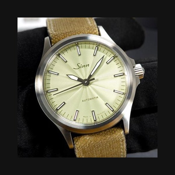 Sinn Sinn 556NEU 38,5 mm 556 Automatik SALBEI grün FULL SET 556.0123 GARANTIE 07/2026