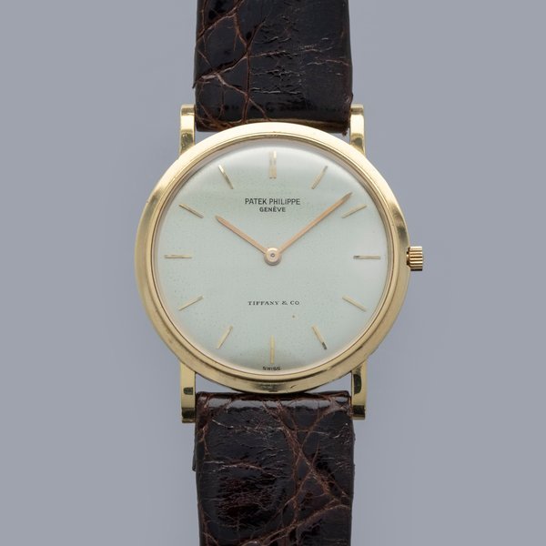 Patek Philippe Patek Philippe Screwback Calatrava 3520 18k YG Retailed by Tiffany & Co.