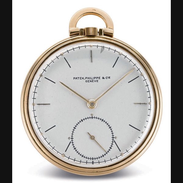 PATEK PHILIPPE. AN 18K GOLD OPENFACE KEYLESS LEVER DRESS WATCH SIGNED PATEK PHILIPPE & CIE, GENEVE, MOVEMENT NO. 890324, CASE NO. 418846, REF. 716, MANUFACTURED IN 1941